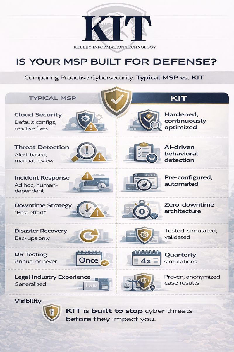 Layered cybersecurity defense